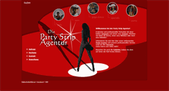 Desktop Screenshot of party-strip-agentur.de